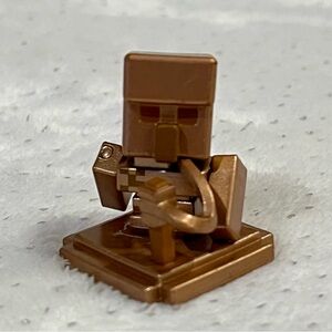 Mattel Minecraft Iron Golem Bodyguard Bronze Mini Figure Series 16  Mojang 1"